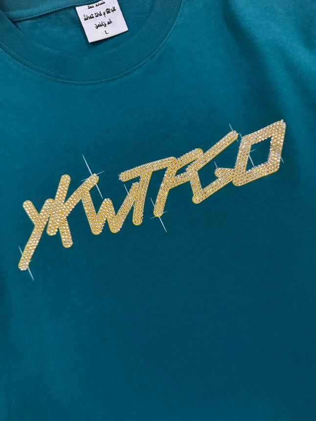 Rhinestone Pendant Tee