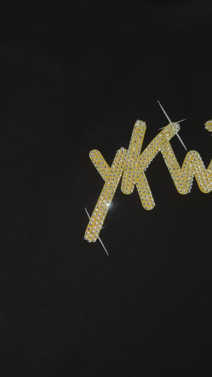 Rhinestone Pendant Tee